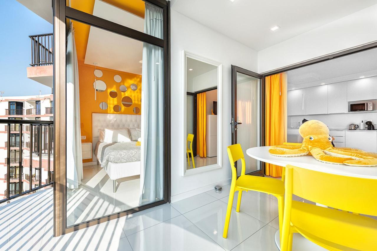 Апартаменты Pulpo Amarillo Плайя-дель-Инглес Экстерьер фото